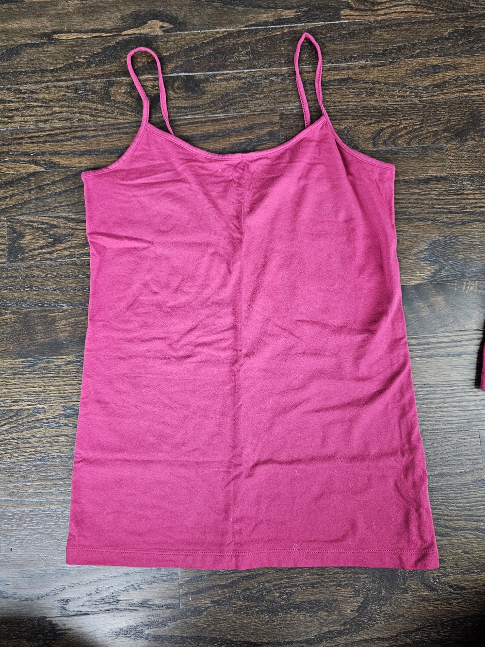 No Boundaries Hot Pink Spaghetti Strap Camisole